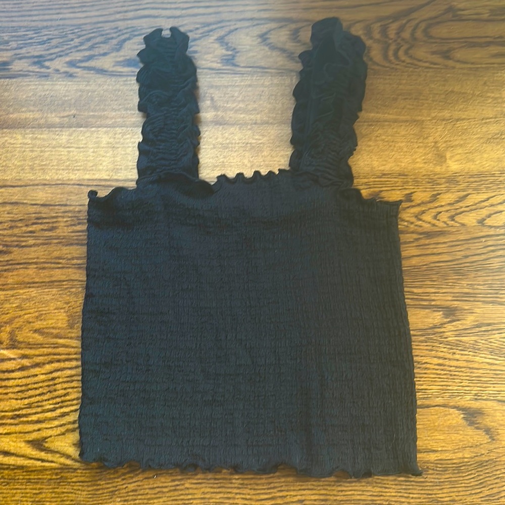 Black Boutique Top, Glo Fashion London size small